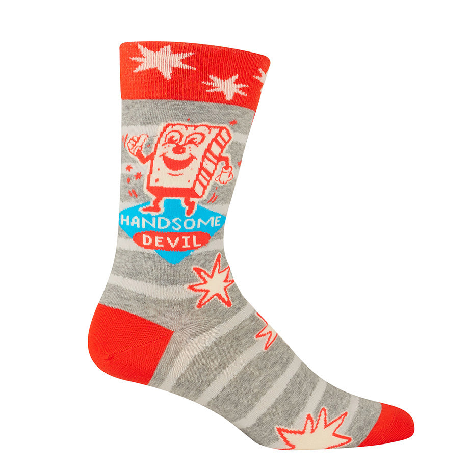 BlueQ Men's Crew Socks