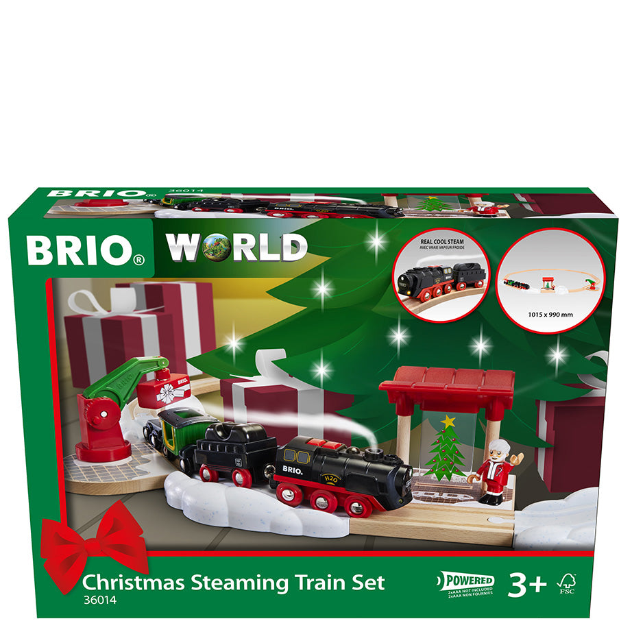 Christmas Steaming Train Set