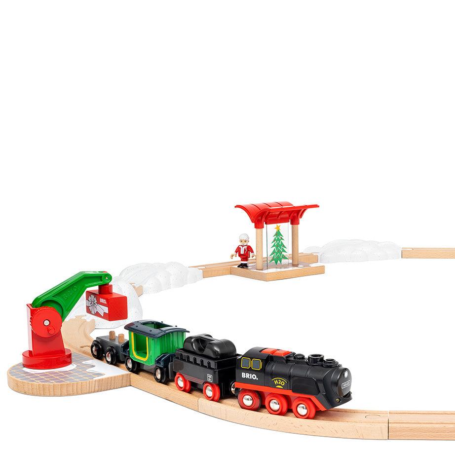 Christmas Steaming Train Set