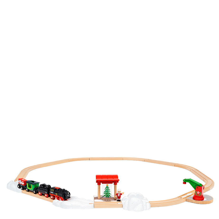 Christmas Steaming Train Set