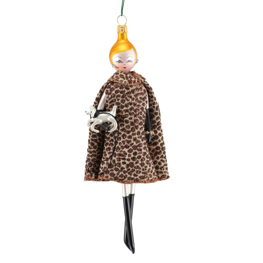 David Jones Soffieria De Carlini Swing Dress Lady Ornament