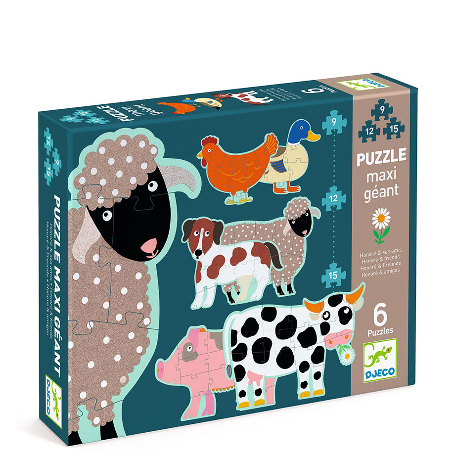 Djeco Progressive Puzzles