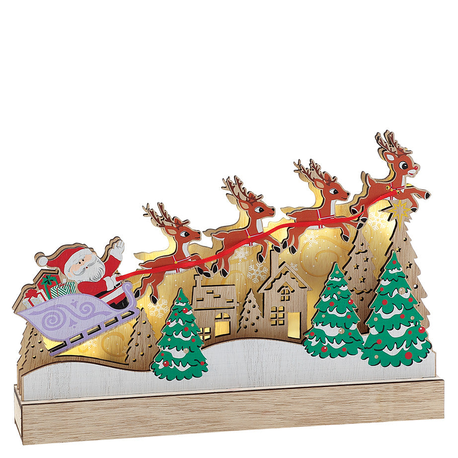 Rudolph Light Up Sleigh