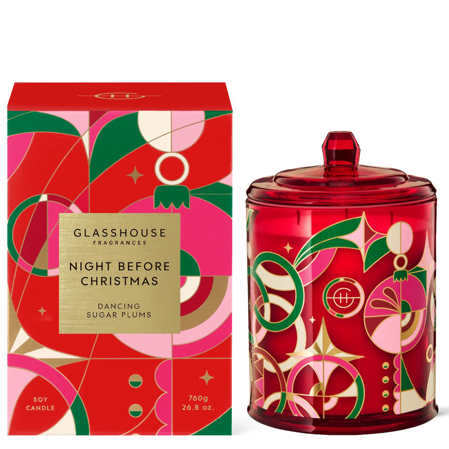 Glasshouse Holiday Candle Collection | 760 Gram