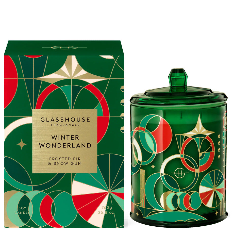 Glasshouse Holiday Candle Collection | 760 Gram