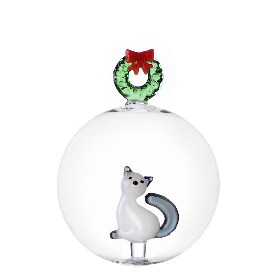 Tabby Cat Ornament