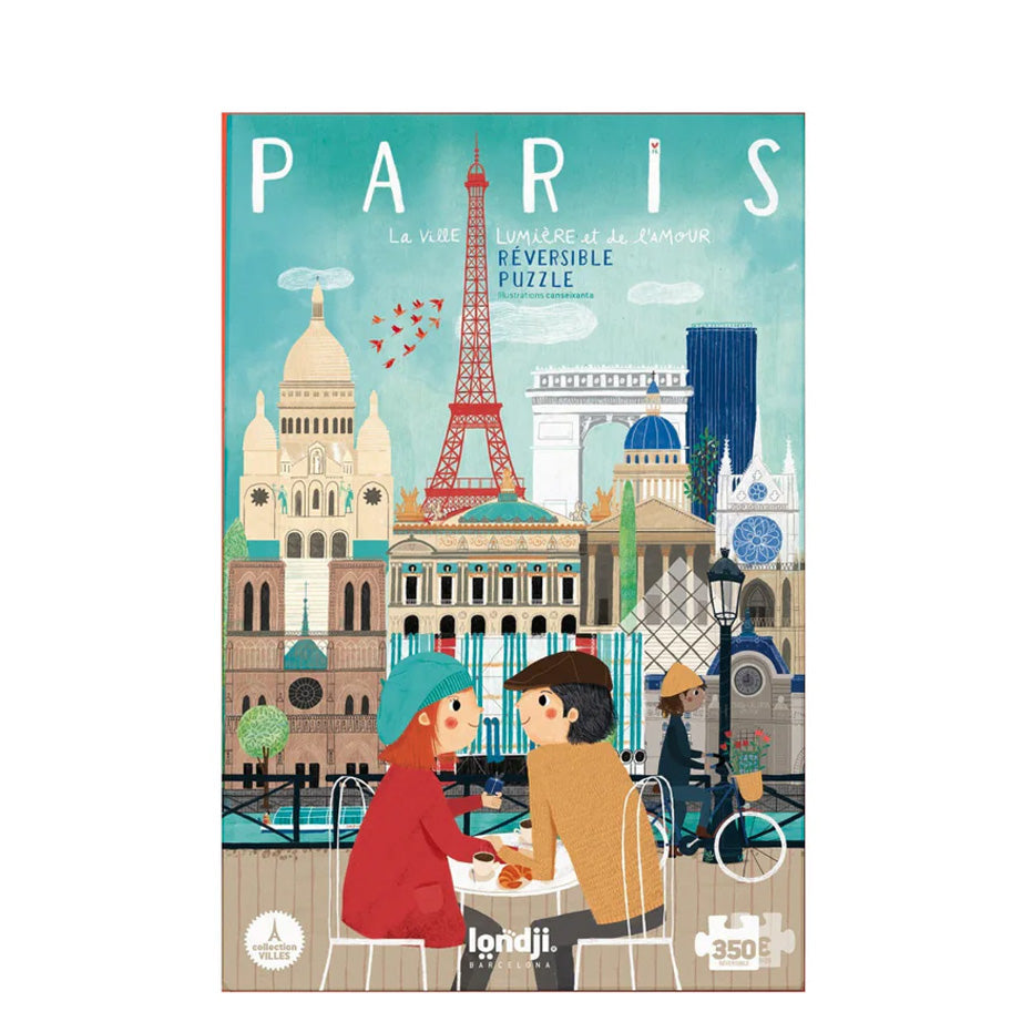 Paris Ville Lumiere Reversible Puzzle