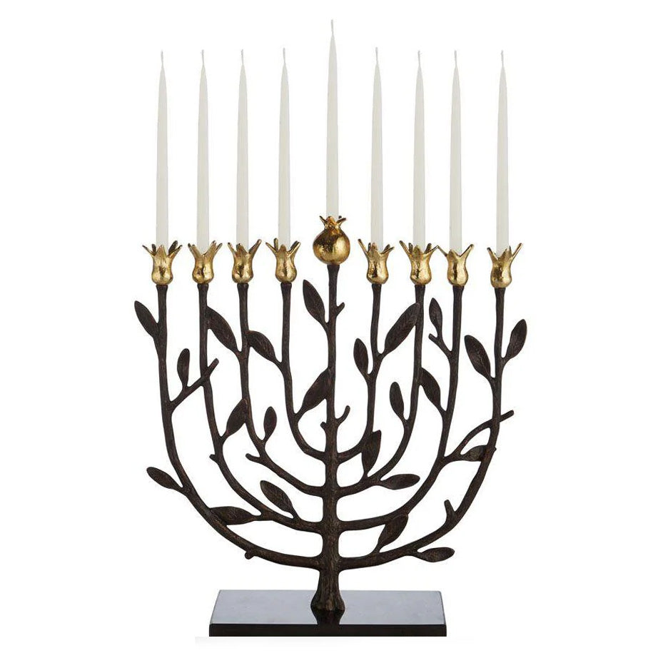 Pomegranate Menorah