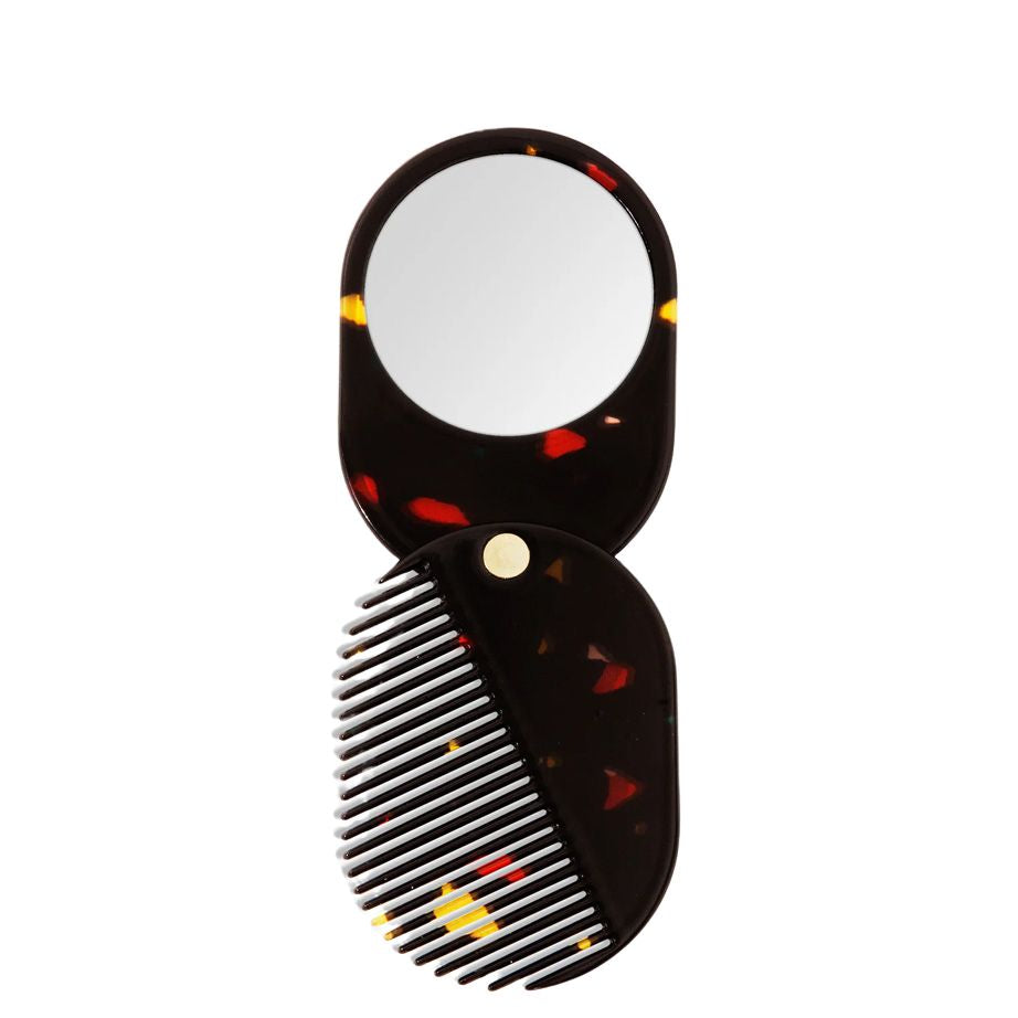 Poketo 2 in 1 Pocket Comb Mirror