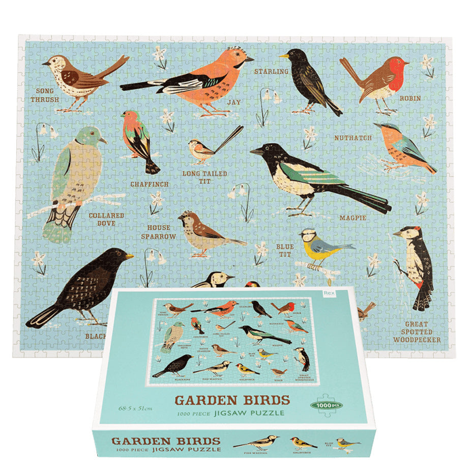 Garden Birds Jigsaw Puzzle