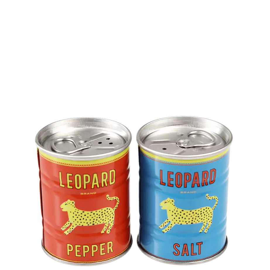 Vintage-Style Tin Salt & Pepper Shakers