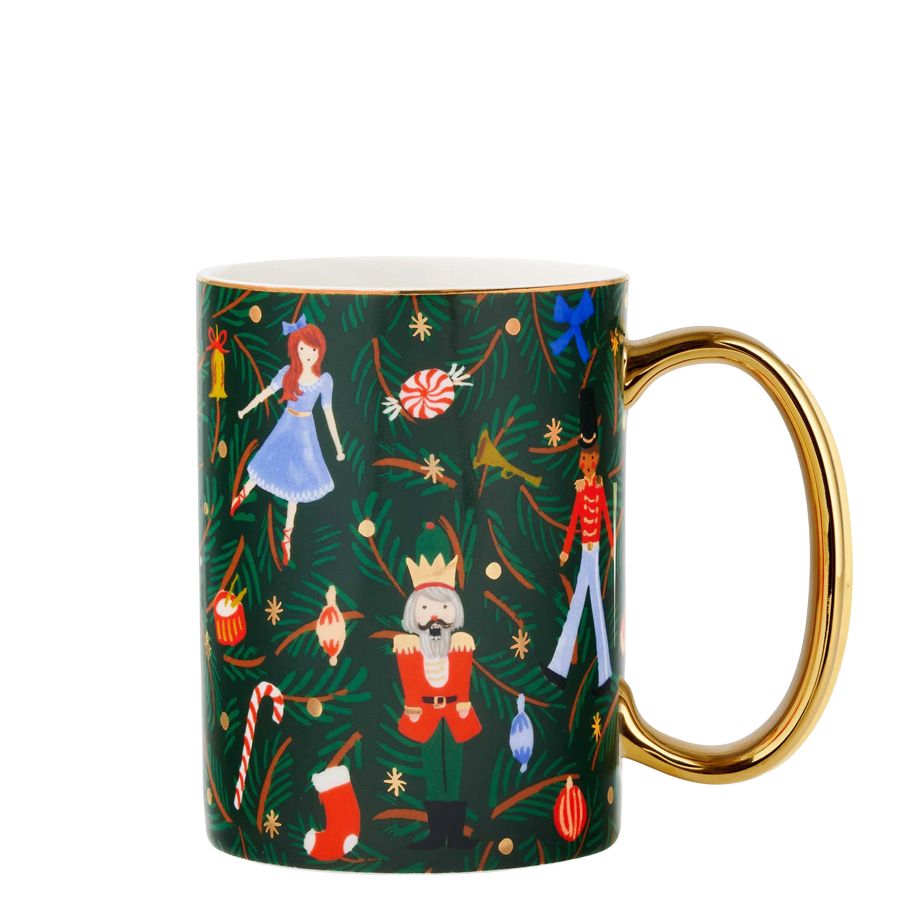 Holiday Porcelain Mugs