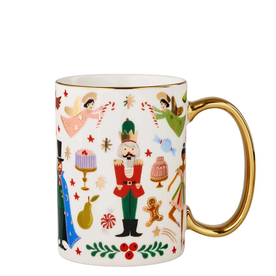 Holiday Porcelain Mugs