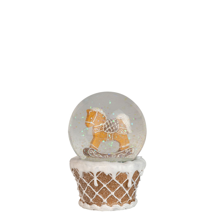 Mini Rocking Horse Snow Globe