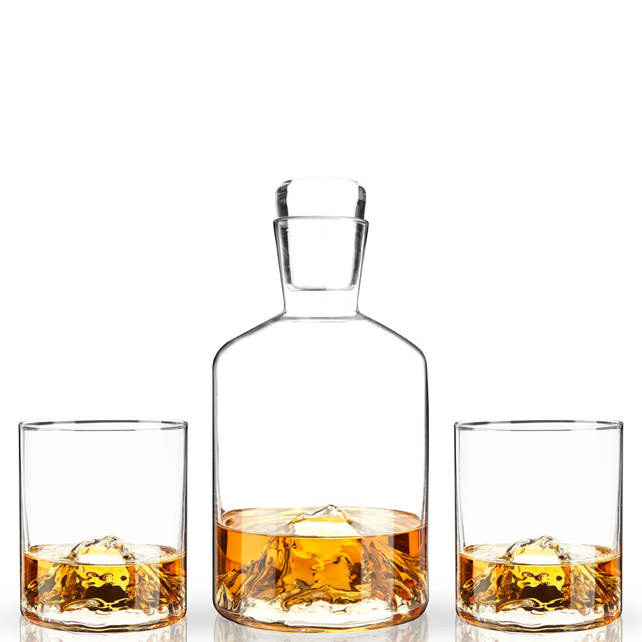 Mountain Liquor Decanter Set