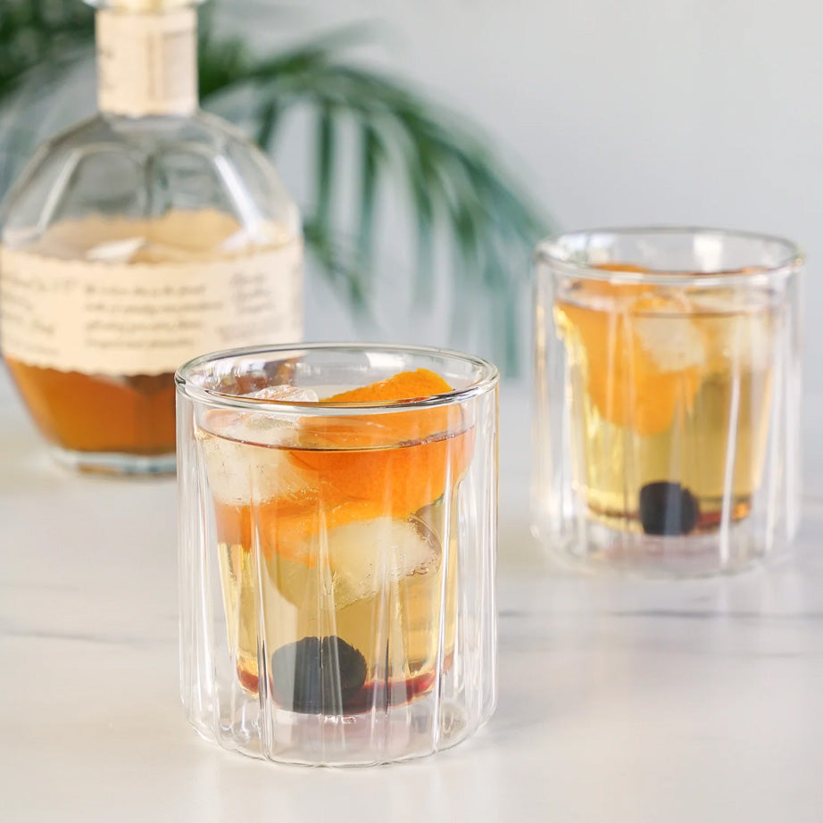 Double Walled Rocks Glasses