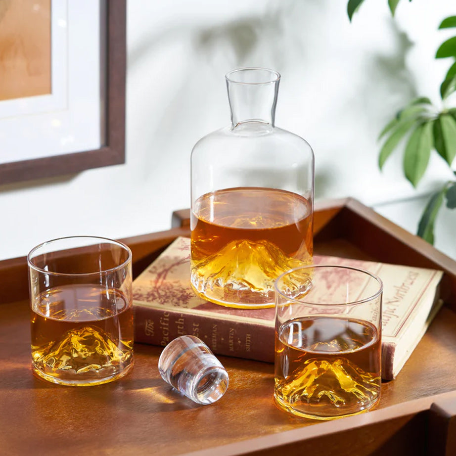 Mountain Liquor Decanter Set