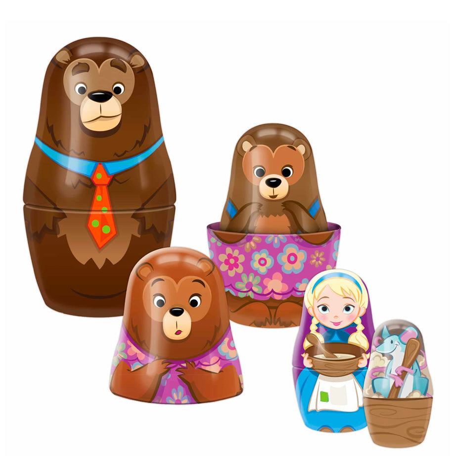 Goldilocks Nesting Dolls